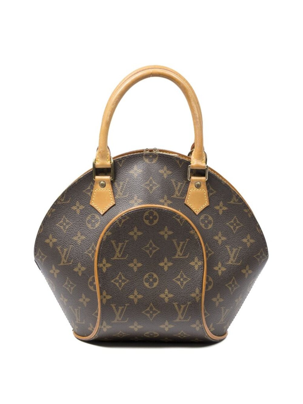 Louis Vuitton Ellipse Brown Monogram Canvas Handbag